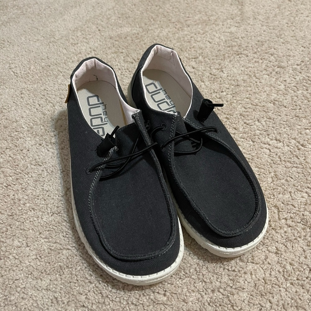 Hey Dude Black Casual Shoes